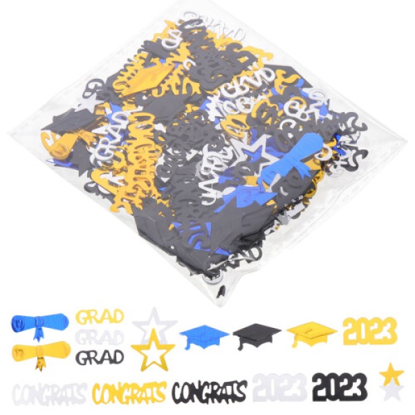 Graduation Party Decoration Set with Sprinkles